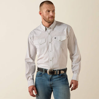 Ariat Wrinkle Free Anthony Long Sleeve Pearl Snap