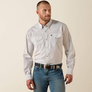 Ariat Wrinkle Free Anthony Long Sleeve Pearl Snap