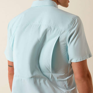 Ariat VentTek Outbound Short Sleeve Shirt {Blue Glow}
