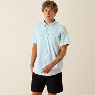 Ariat VentTek Outbound Short Sleeve Shirt {Blue Glow}