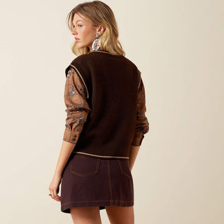 Ariat Women's Wichita Sweater Vest {Chicory Coffee}