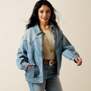 Ariat Cheyenne Denim Bomber Jacket