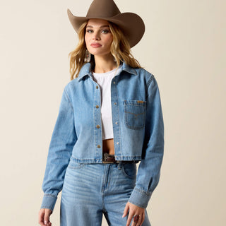 Ariat Cropped Comfort Denim Shirt {Alameda}