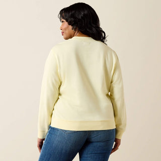 Ariat Essential Crew Neck Sweatshirt {Pear Sorbet}