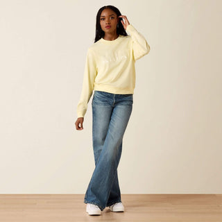 Ariat Essential Crew Neck Sweatshirt {Pear Sorbet}