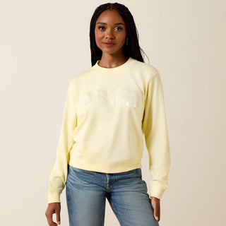 Ariat Essential Crew Neck Sweatshirt {Pear Sorbet}