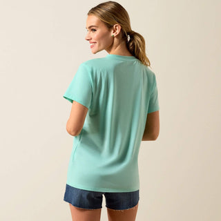 Ariat Women's Compass V-Neck Tee {Holiday Heather}