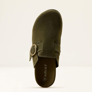 Ariat Women's Country Mule Shoe {Olive Suede}