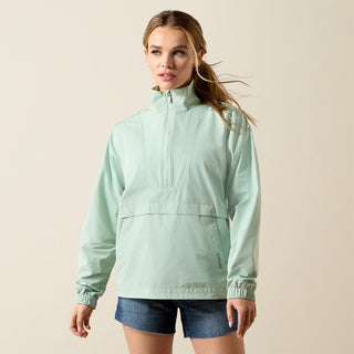 Ariat Whisper Pullover Windbreaker Jacket {Silt Green}