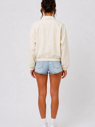 The Ruffle Jacket {Off White}