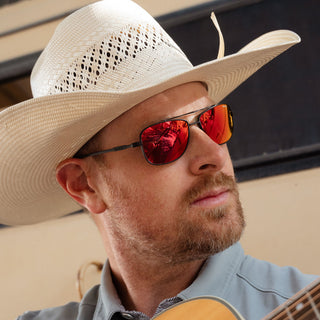 Bex Draeklyn OTG Sunglasses {Black/Brown/Red}