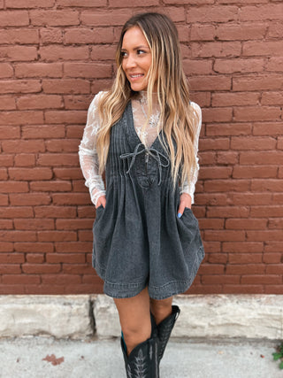 black-denim-pleated-romper-1