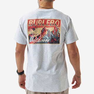 Burlebo Men's "Into The Wild" Tee  SST-ITW-AG - Burlebo 1