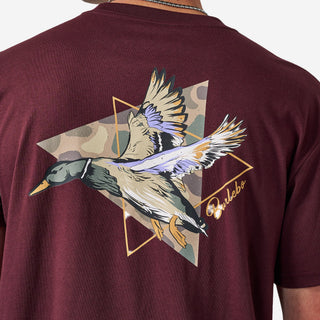 Burlebo Men's Pintail Triangle Duck Tee  SST-PTRI-MAR - Burlebo 2