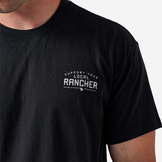 Burlebo Men's Local Rancher SS Tee  SST-LR-BLK - Burlebo 2