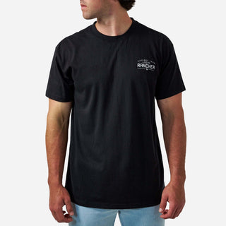 Burlebo Men's Local Rancher SS Tee  SST-LR-BLK - Burlebo 3