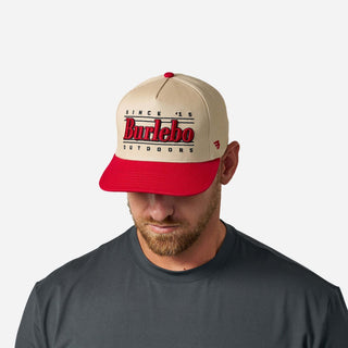 Burlebo Men's Retro Burlebo Cap  C-RET-RED - Burlebo 2
