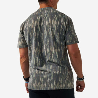 Burlebo Men's Vintage Washed Tee  VWT-MIDC - Burlebo 3