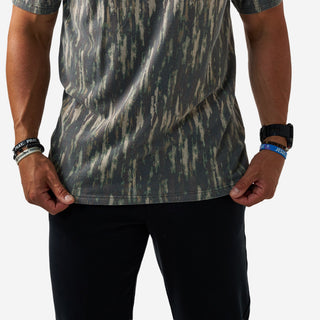 Burlebo Men's Vintage Washed Tee  VWT-MIDC - Burlebo 6