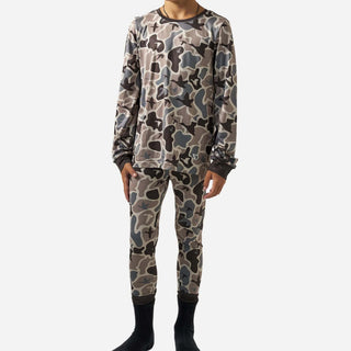 Burlebo Youth Pajama Set {Mallard Mayhem Camo}