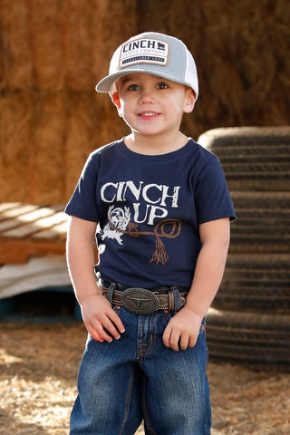 Cinch Youth Cinch Up Tee {Navy}