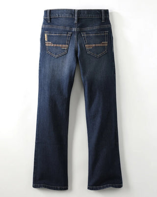 Cinch Boys Slim Mid Rise Boot Cut Jeans {Dark Stone}