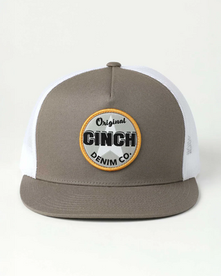 Cinch Men's Circle Patch Cap {Stone Grey}