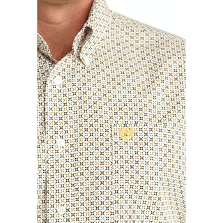 Cinch Men's Geo Printed LS Button Down - Cinch 3