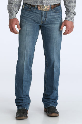 Cinch Men's Grant Relaxed Boot Cut Jean {Medium Stone}