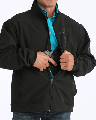 Cinch Men's Concealed Carry Bonded Jacket {Black}