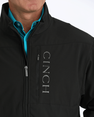Cinch Men's Concealed Carry Bonded Jacket {Black}