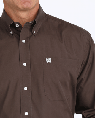 Cinch Men's Solid LS Button Down - Cinch 3