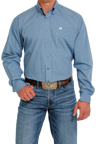 Cinch Men's Printed LS Button Down - Cinch 1