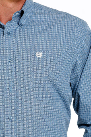 Cinch Men's Printed LS Button Down - Cinch 2
