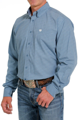 Cinch Men's Printed LS Button Down - Cinch 3