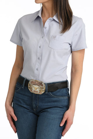 Cinch Women's Arenaflex Short Sleeve Button Down - Cinch 3