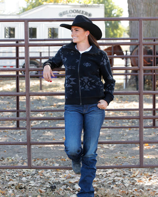 Cinch Women's Fleece Aztec Jacket