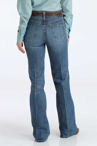Cinch Women's Tatum High Rise Trousers {Medium Stone}