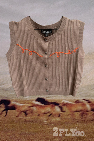 The Cowtown Baby Cropped Top 1