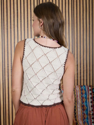 The Maple Knit Vest {Natural}
