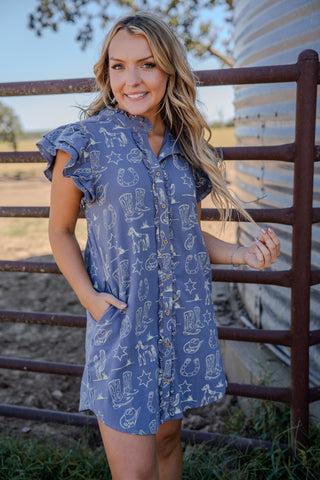 The Cowboy's Way Dress