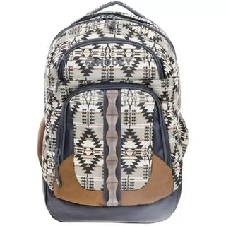 Hooey Ox Aztec Backpack {Tan + Charcoal}