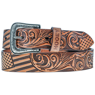 Hooey Men's "Liberty Roper" Leather Belt - Hooey 1