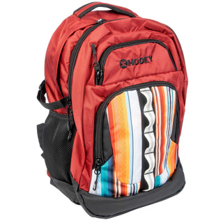 Hooey Ox Serape Pocket Backpack {Red + Black}
