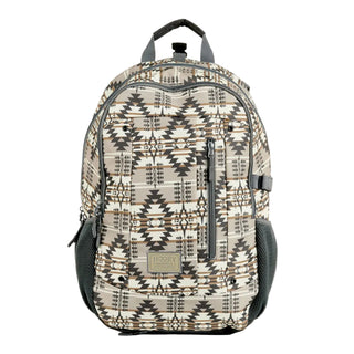 Hooey Rockstar Aztec Backpack {Charcoal & Tan}