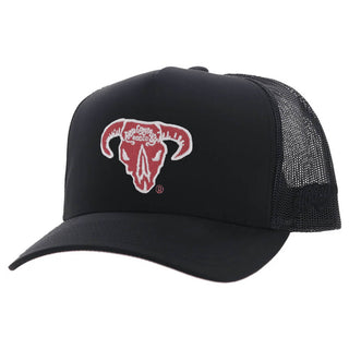 Hooey "Bad Company" Embroidery Skull Logo Cap  BC006T-BK - Hooey