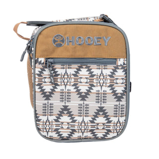 Hooey Tan/Charcoal Aztec Pattern Lunchbox - Hooey 1