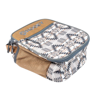 Hooey Tan/Charcoal Aztec Pattern Lunchbox - Hooey 3