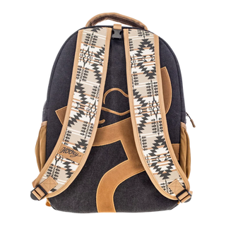 Hooey Recess Aztec Pocket Backpack {Grey + Tan}