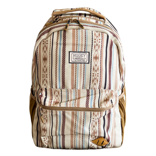 Hooey Recess Serape Stripe Backpack {Cream}